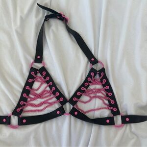Chain Harmess Rave Top